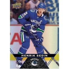 18 Henrik Sedin Base Card 2018-19 Tim Hortons UD Upper Deck